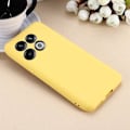 Miniatyrbillede 2 af 2: Matte Liquid silikone cover til OnePlus Ace Pro / OnePlus 10T - Gul Yellow