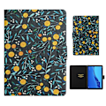 Pikkukuva 1 / 2: Huawei MediaPad M5 Lite 10 kuvio leatherflip tapauksessa - Oranssi Multicolor