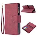 Miniatyrbillede 1 af 2: Premium Wallet Samsung Galaxy A71 Etui - Rødvin Red