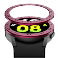 Miniatyrbillede 2 af 2: Samsung Galaxy Watch 5 (40mm) styling-urkrans - Rødvin / Sort Red