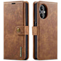 Miniatyrbillede 1 af 2: DG.Ming OnePlus Nord N20 5G 2-in-1 Pung Etui - Brun Brown