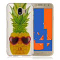 Miniatyrbillede 1 af 2: Samsung Galaxy J4 (2018) trykt mønster tyndt etui - Ananas Multicolor