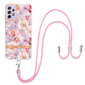 Pikkukuva 1 / 2: Ohut ja kestävä pehmeä kansi, jossa on kiinnityslenkki Samsung Galaxy A72 5G:lle - Vaaleanpunainen Gardenia Pink