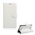Miniatyrbild 1 av 2: Mankell Alcatel Pop 4 Lychee Textur Fodral - Vit Vit