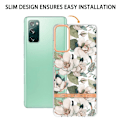 Miniatyrbillede 2 af 2: Supertyndt og slidstærkt softcover til Samsung Galaxy S20 FE 5G / S20 FE - Grøn Gardenia Green