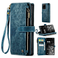 Miniatyrbillede 1 af 2: CaseMe Samsung Galaxy S20 Ultra etui med lynlås og pung - Blå Blue