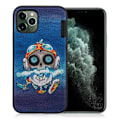 Miniatyrbillede 1 af 2: Nimmy Monster iPhone 11 Pro Max broderet cover - Blå Blue