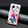 Pikkukuva 4 / 6: Wonderland Xiaomi 13 Lite / Civi 2 Läppäkotelo - Two Butterflies Multicolor