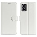 Miniatyrbillede 1 af 2: Klassisk Xiaomi Redmi Note 11E flip etui - Hvid White