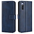 Pikkukuva 1 / 2: Sony Xperia 10 IV nahkainen lompakokkotelo - Sininen Blue