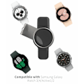 Miniatyrbillede 2 af 2: Samsung Galaxy Watch 4 Classic (46mm) / (42mm) / 4 (40mm) / (44mm) USB til Type-C magnetisk trådløs hurtigoplader Black
