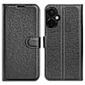 Miniatyrbillede 1 af 2: Klassisk OnePlus Nord CE 3 Flip Etui - Sort Black
