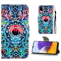 Pikkukuva 1 / 2: Wonderland Samsung Galaxy A22 5G Läppäkotelo - Mandala Flower Multicolor