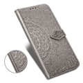 Pikkukuva 2 / 2: Mandala Samsung Galaxy A21s nahkakotelo - Harmaa Silver grey