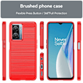 Pikkukuva 2 / 2: Carbon Flex Suojakotelo OnePlus Nord N20 Se - Punainen Red