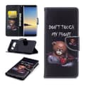 Pikkukuva 1 / 2: Samsung Galaxy Note 8 design nahkakotelo - Nallen moottorisaha Multicolor