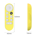 Pikkukuva 2 / 6: Google Chromecast 2020 TV X-tyylinen silikonisuojus - Punainen Red