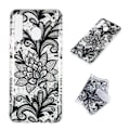 Miniatyrbillede 1 af 2: Samsung Galaxy A50 mønstret etui - Blonde Blomst Black