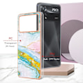 Pikkukuva 2 / 2: Marble Xiaomi Poco X4 Pro 5G Suojakotelo - Green Color Mix Green