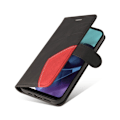 Miniatyrbillede 2 af 2: Tekstureret Læder Etui med Strop TilMotorola Moto G71 5G - Sort Black