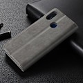 Miniatyrbild 2 av 2: LC.Imeeke läder Huawei P20 Lite fodral - Silver/Grå Silvergrå