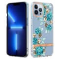 Supertunt och tåligt mjukfodral för iPhone 13 Pro Max - Blå Ros Blå
