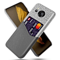 Miniatyrbild 1 av 2: Bofink Sharp Aquos Sense 7 skal med korthållare - Silver/Grå Silvergrå
