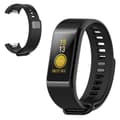 Miniatyrbillede 1 af 2: Silikone urrem til Amazfit Cor - Sort Black