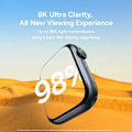 Miniatyrbillede 6 af 6: BASEUS Apple Watch Series 8 (45mm) HD skærmbeskytter - Sort Black