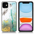 Miniatyrbillede 1 af 2: Fantasy iPhone 11 cover - Flyvende Due Multicolor