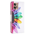 Miniatyrbillede 2 af 2: Wonderland Motorola Moto G32 Flip Etui - Solsikke Multicolor