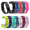 Miniatyrbillede 2 af 2: Fitbit Inspire / Inspire HR silikoneurrem - størrelse: L / sort Black