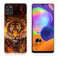 Pikkukuva 1 / 2: Deco Samsung Galaxy A31 kuoret - Tiikeri Multicolor