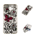 Miniatyrbild 1 av 2: Butterfly läder Samsung Galaxy J6 Plus (2018) fodral - Flerfärgad multifärg
