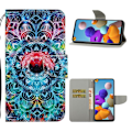 Pikkukuva 1 / 2: Wonderland Samsung Galaxy A21s kotelot - Kulta malanda Multicolor