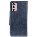 Miniatyrbillede 2 af 2: Alpha Motorola Moto G42 læder flip etui - Blå Blue
