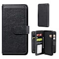 Miniatyrbillede 1 af 2: 10-slot Pung Etui til Samsung Galaxy A72 5g - Sort Black