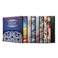 Pikkukuva 2 / 2: Amazon Kindle Oasis (2019) tyylikäs kuvio nahkainen flip case - Rakas Ja Kukkia Multicolor