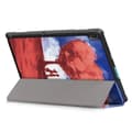 Miniatyrbilde 2 av 2: Lenovo Tab E10 Mønstret Skinnetui Med Deksel - Hjereformet Tre Multicolor