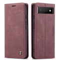 Miniatyrbillede 1 af 2: Etuime Google Pixel 6 Vintage Etui - Rød Red