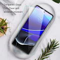 Miniatyrbild 6 av 6: AMORUS arch edge tempered glass screen protector for Motorola ThinkPhone Transparent