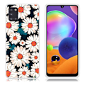 Pikkukuva 1 / 2: Deco Samsung Galaxy A31 kuoret - Valkoiset Kukat White