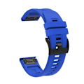 Miniatyrbillede 1 af 2: Garmin Fenix 7X urrem i silikone - Sapphire Blue Blue