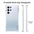 Miniatyrbild 4 av 6: Ultrasmalt transparent fodral för Samsung Galaxy S22 Ultra Transparent