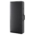 Pikkukuva 2 / 2: Aito nahkakotelo luottokorttipaikoilla OnePlus Nord CE 2 5G - Musta Black