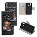 Miniatyrbillede 1 af 2: Wonderland Samsung Galaxy A20e etui - Vaks Bjørn Multicolor