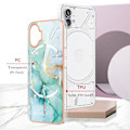 Pikkukuva 2 / 2: Marble Nothing Phone (1) Suojakotelo - Vihreä Marble Green