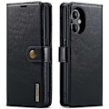 Miniatyrbillede 1 af 2: DG.Ming OnePlus Nord N20 5G 2-in-1 Pung Etui - Sort Black
