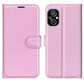 Miniatyrbillede 1 af 2: Klassisk Xiaomi Poco M5 Flip Etui - Lyserød Pink