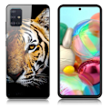 Pikkukuva 2 / 2: Fantasy Samsung Galaxy A71 kuoret - Tiikeri Brown